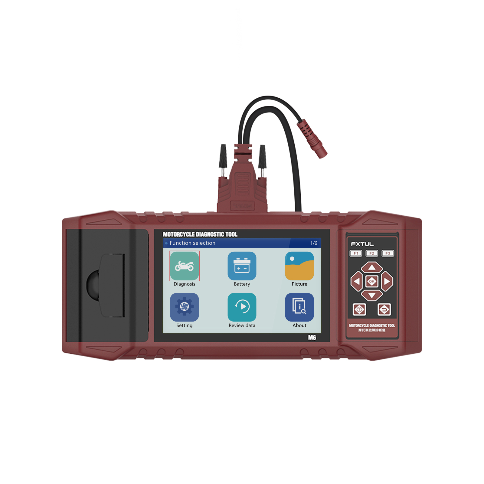 Obd2 Scanner - 새로운 FXTUL M6 12V 범용 오토바이