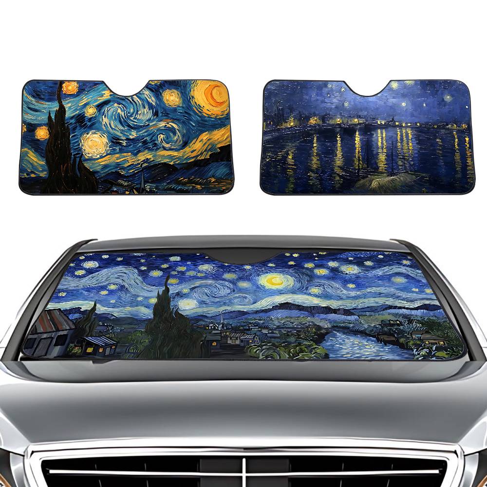 Car Accessories Outside - 별이 빛나는 밤 V-Van G-Gogh 자동차