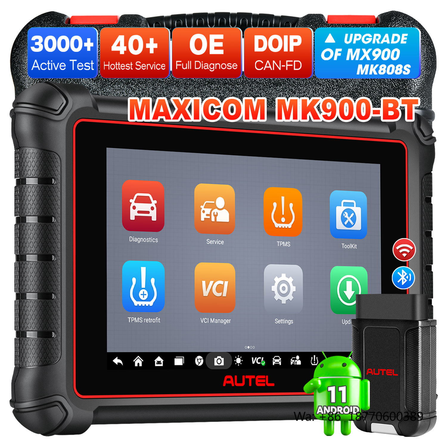 Obd2 Scanner - 오텔 맥시컴 MK900 BT 자동차 진단기