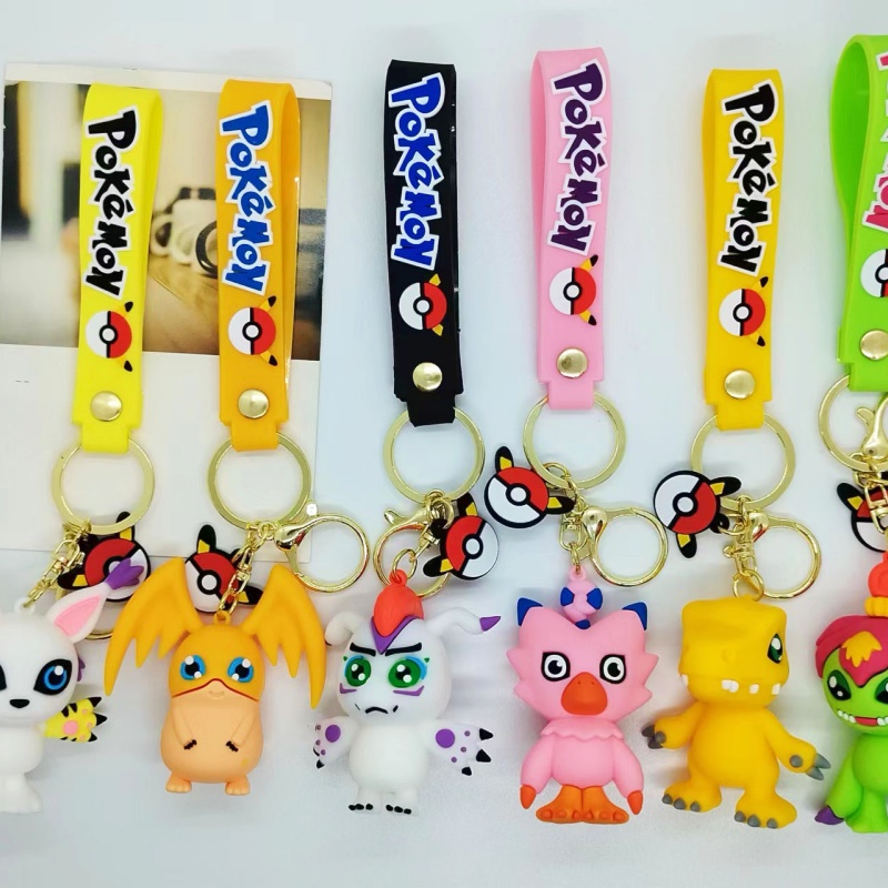 Car Accessories Japan - 디지몬 키체인, 3D 모델 키체인, 애니메이션