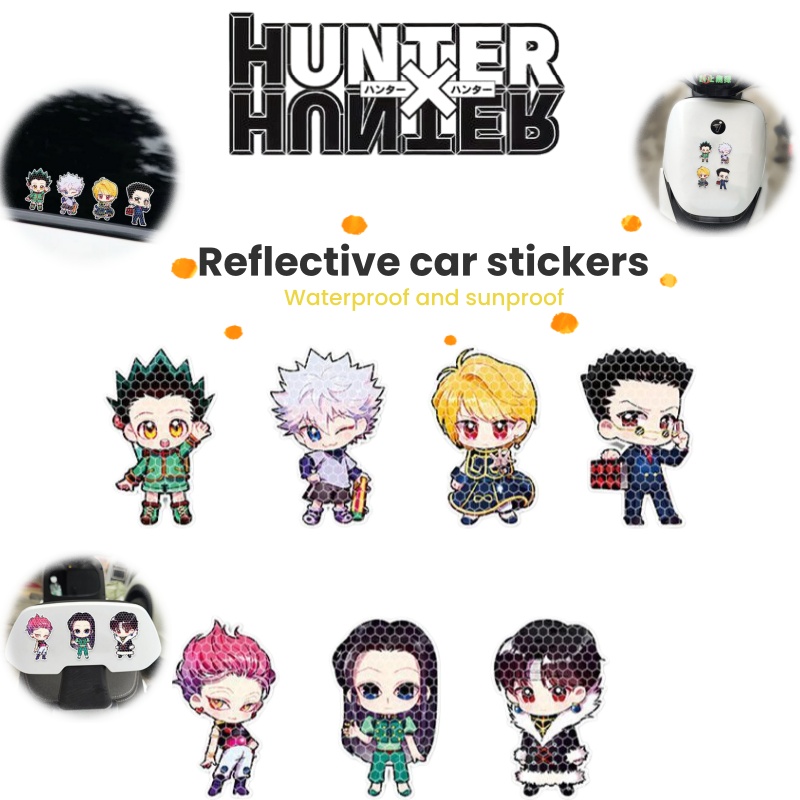 Car Accessories Japan - 애니메이션 풀타임 헌터 강력 반사 경고