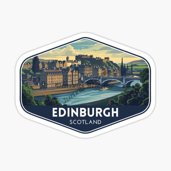 Car Accessories Edinburgh - 에든버러 스코틀랜드 풍경 자동차 스티커 자체
