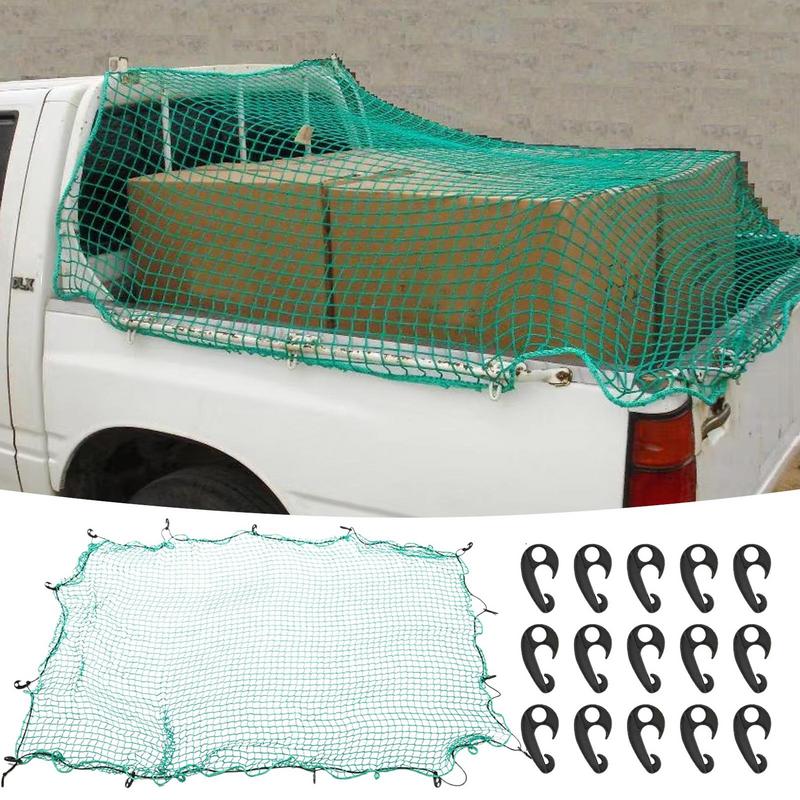 트럭 침대 그물 안전 메쉬 트럭 침대 자동차 액세서리  - Car Accessories For Camping 리뷰 및 가격