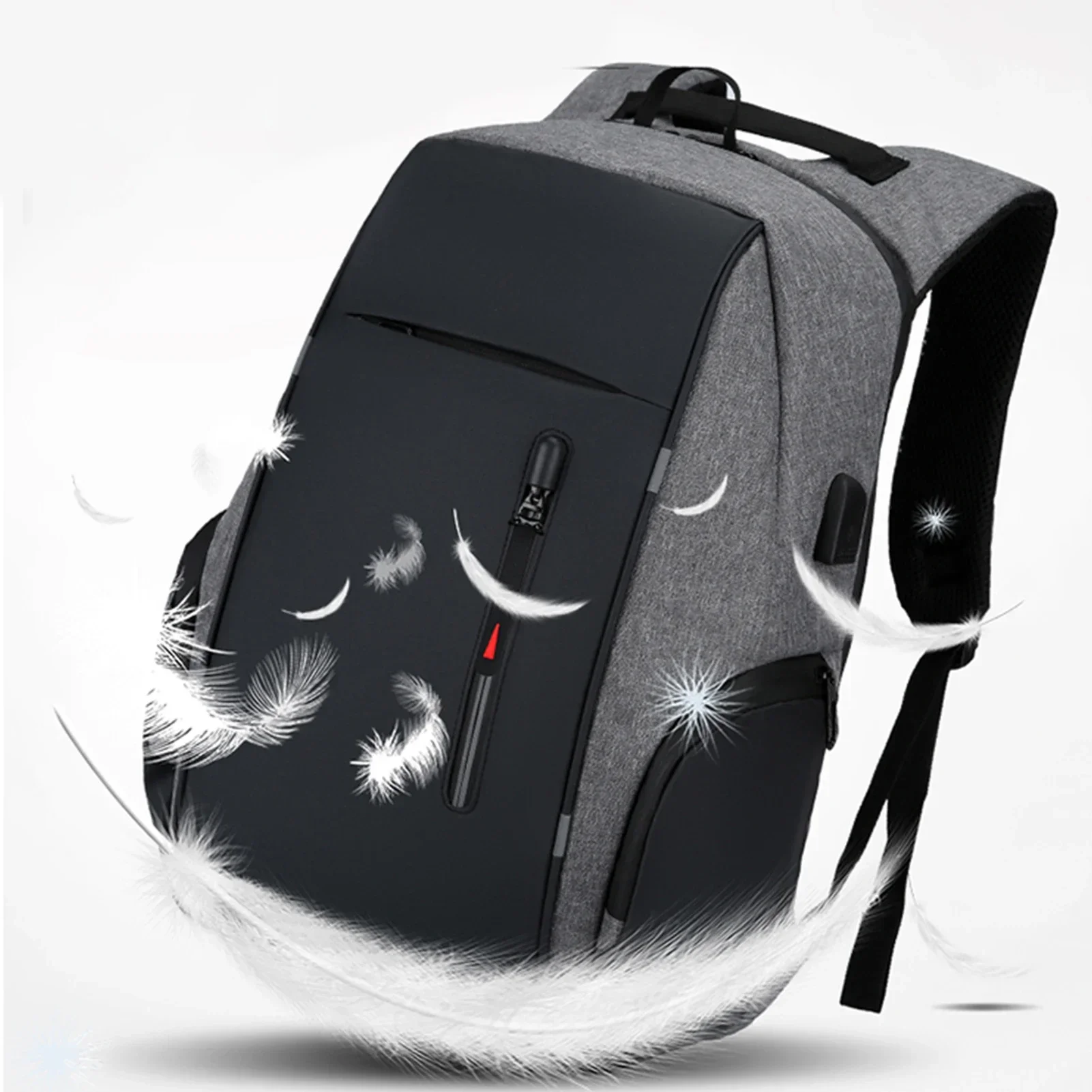 USB 포트가 있는 17인치 노트북 가방용 노트북 배낭 - Car Accessories Gifts For Men 리뷰 및 가격