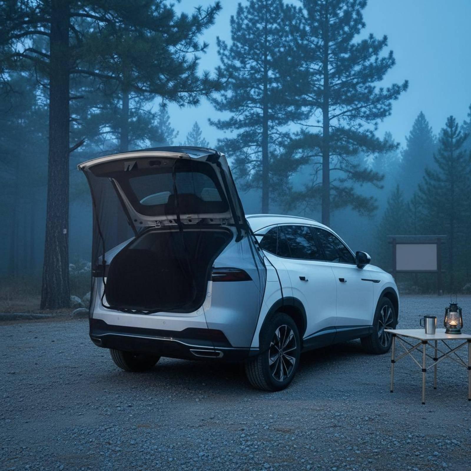 SUV 차량 트렁크 도킹 텐트용 뒷문 메쉬 모기장 테일 - Car Accessories For Camping 리뷰 및 가격