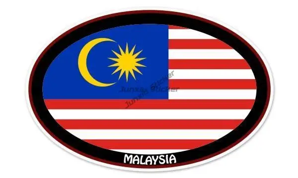 말레이시아 MAL 플래그 엠블럼 크리 에이 티브 PVC - Car Accessories Malaysia 리뷰 및 가격