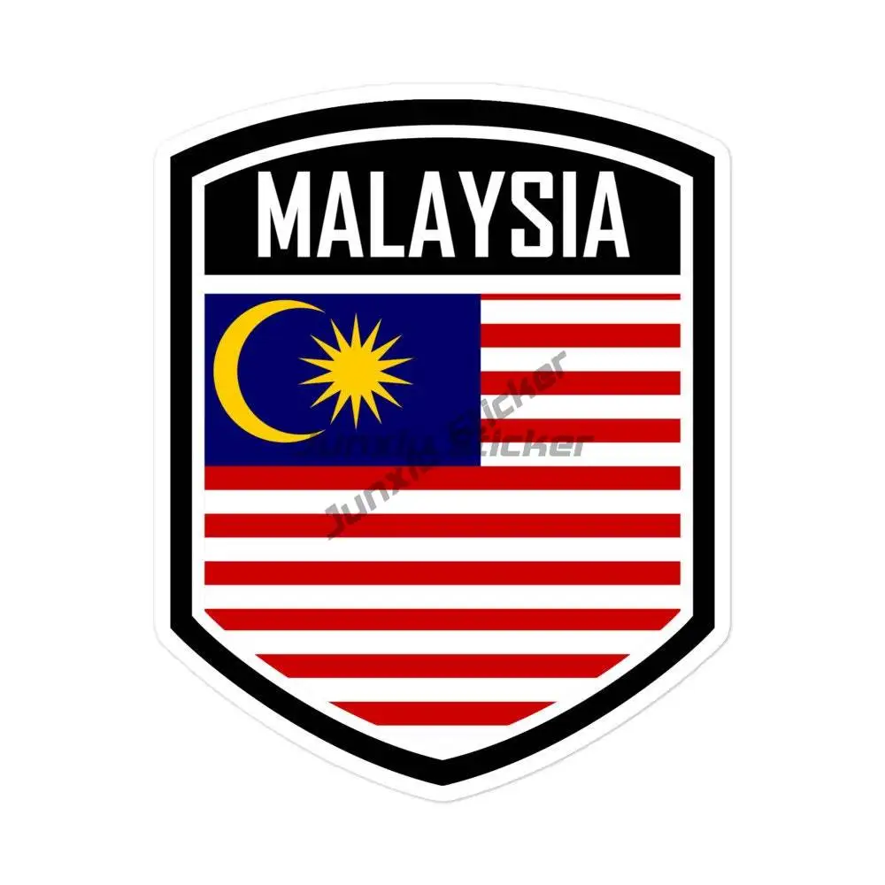 말레이시아 MAL 플래그 엠블럼 크리 에이 티브 PVC - Car Accessories Malaysia 리뷰 및 가격