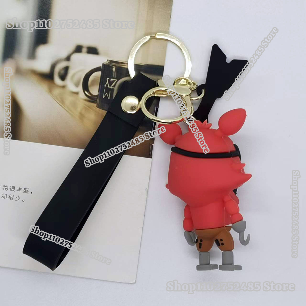 5개입 만화 애니메이션 FNAF 피규어 키체인 무서운  - Car Accessories Gifts For Men 리뷰 및 가격