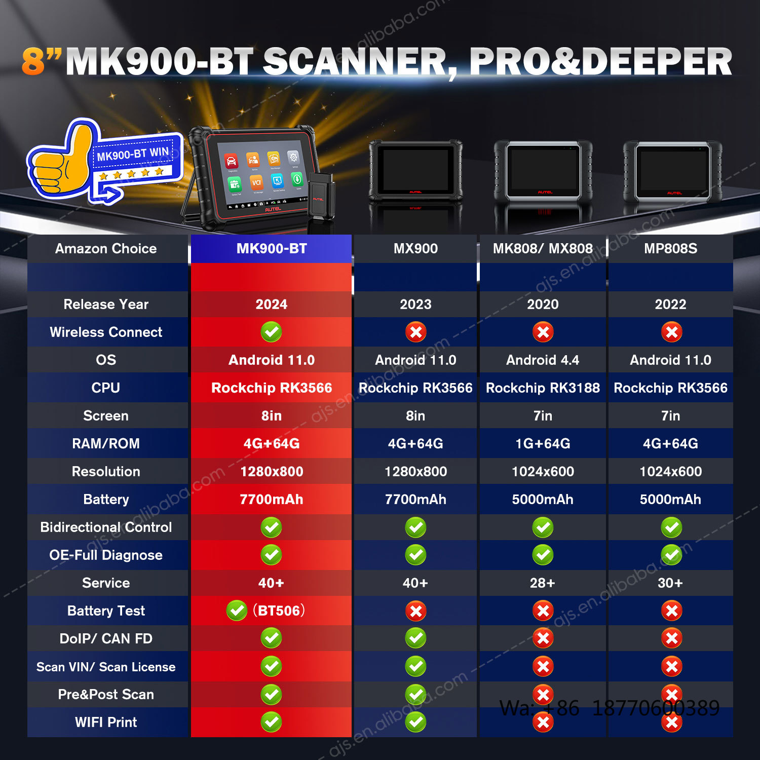 오텔 맥시컴 MK900 BT 자동차 진단기 MK808  - Obd2 Scanner 리뷰 및 가격