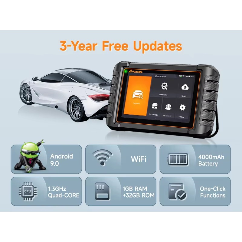 NT809BT OEM ODM 자동차 진단 스캐너 모든  - Obd2 Scanner 리뷰 및 가격