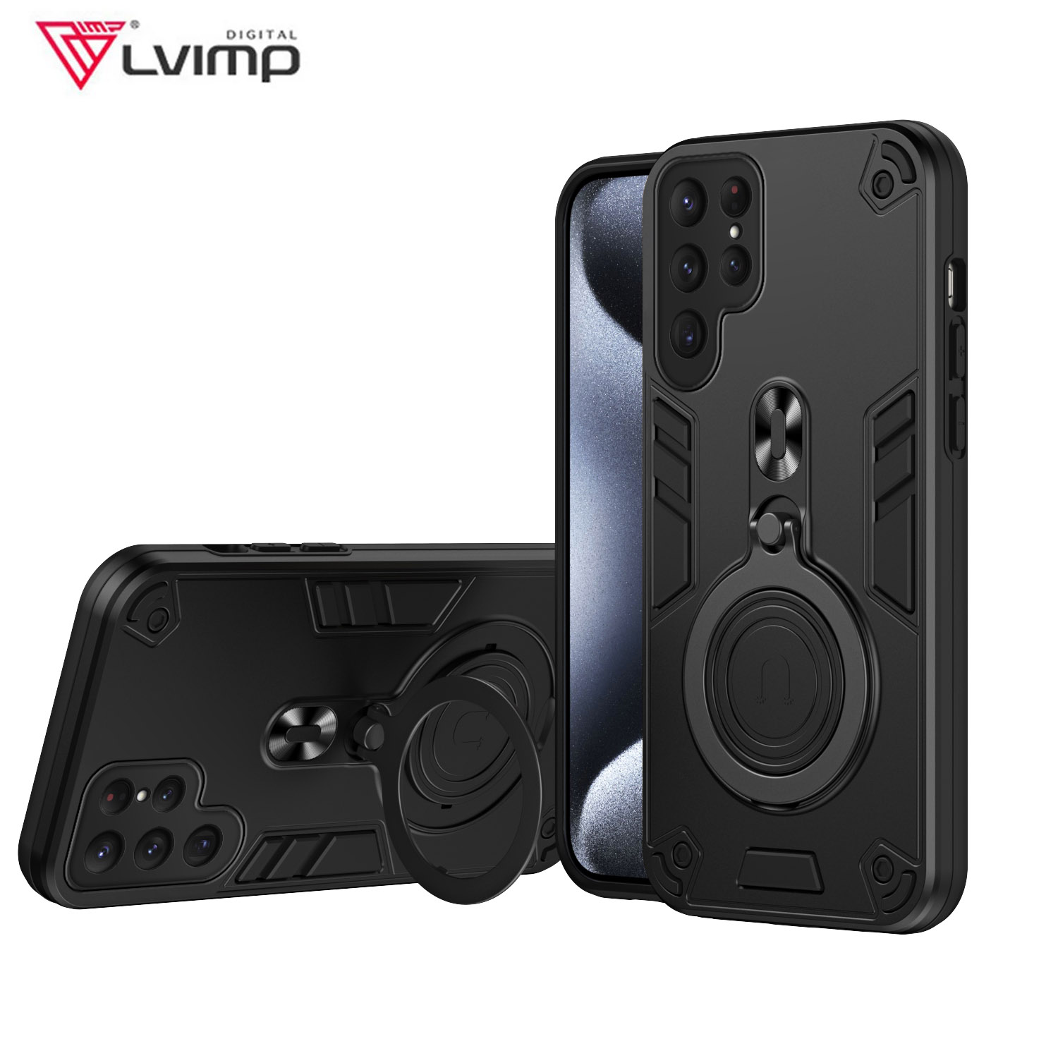 새로운 360 °   회전식 금속 차량 거치대 링 리버 - Car Phone Holder Magnetic 리뷰 및 가격
