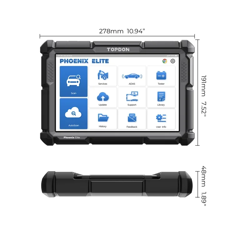TOPDON PHOENIX ELITE 자동차 ECU 업 - Obd2 Scanner 리뷰 및 가격
