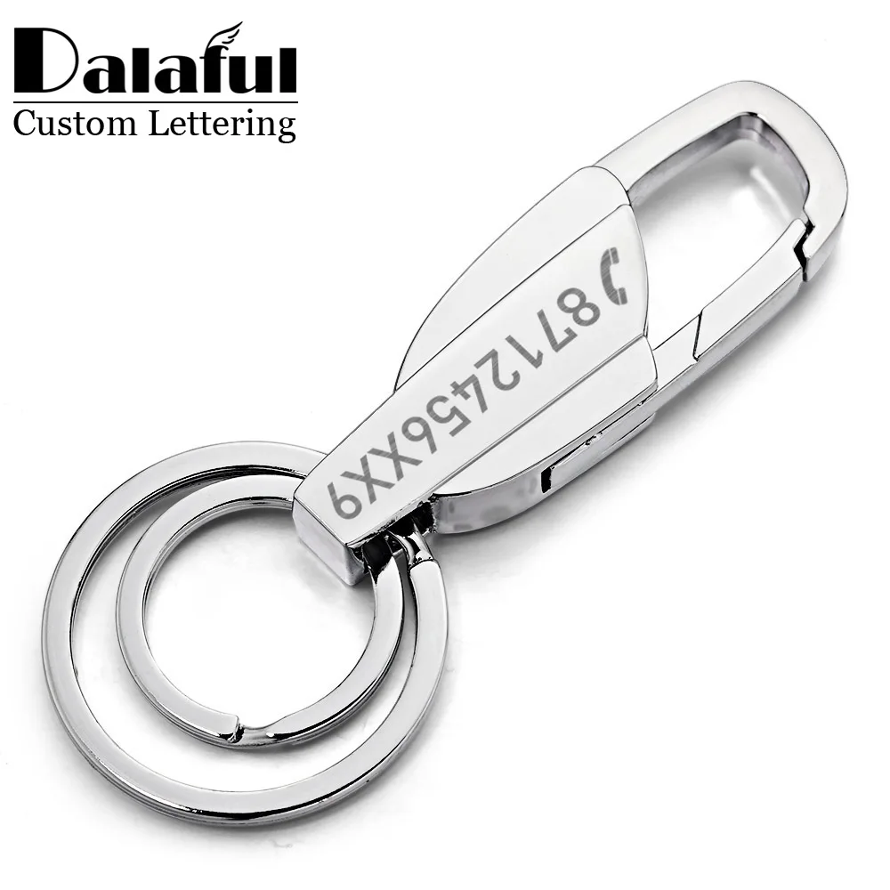 사용자 정의 레터링 열쇠 고리 열쇠 고리 금속 조각 이 - Car Accessories Name 리뷰 및 가격