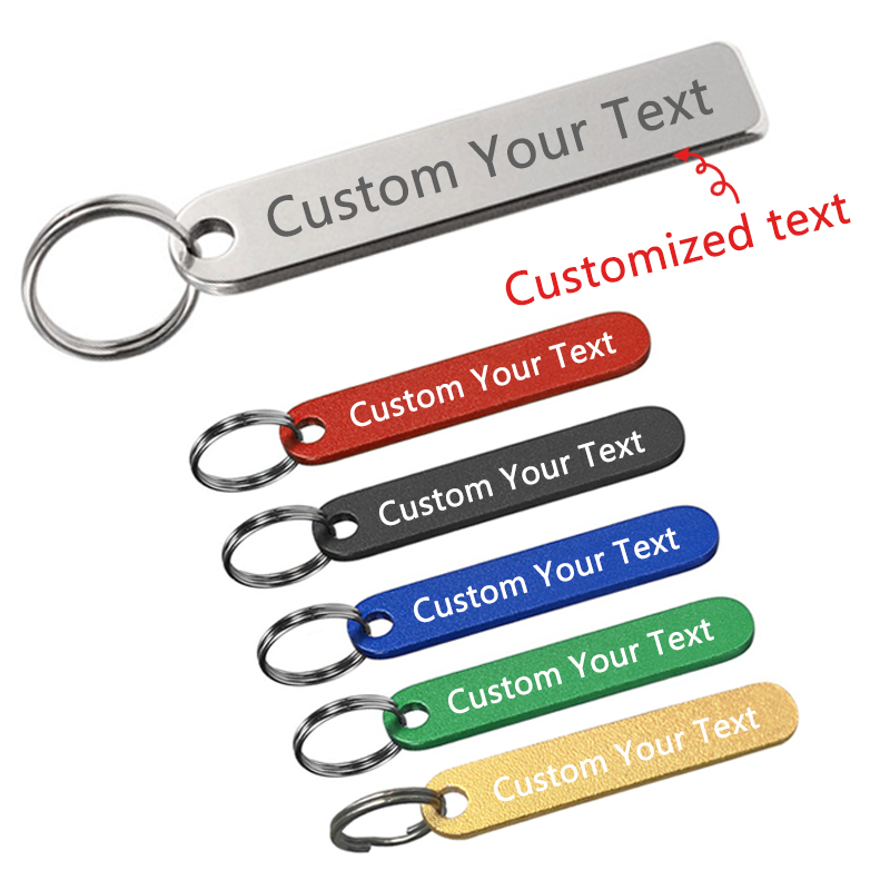 1PC 개인화 된 스테인레스 스틸 키 체인 사용자 정의 - Car Accessories Name 리뷰 및 가격