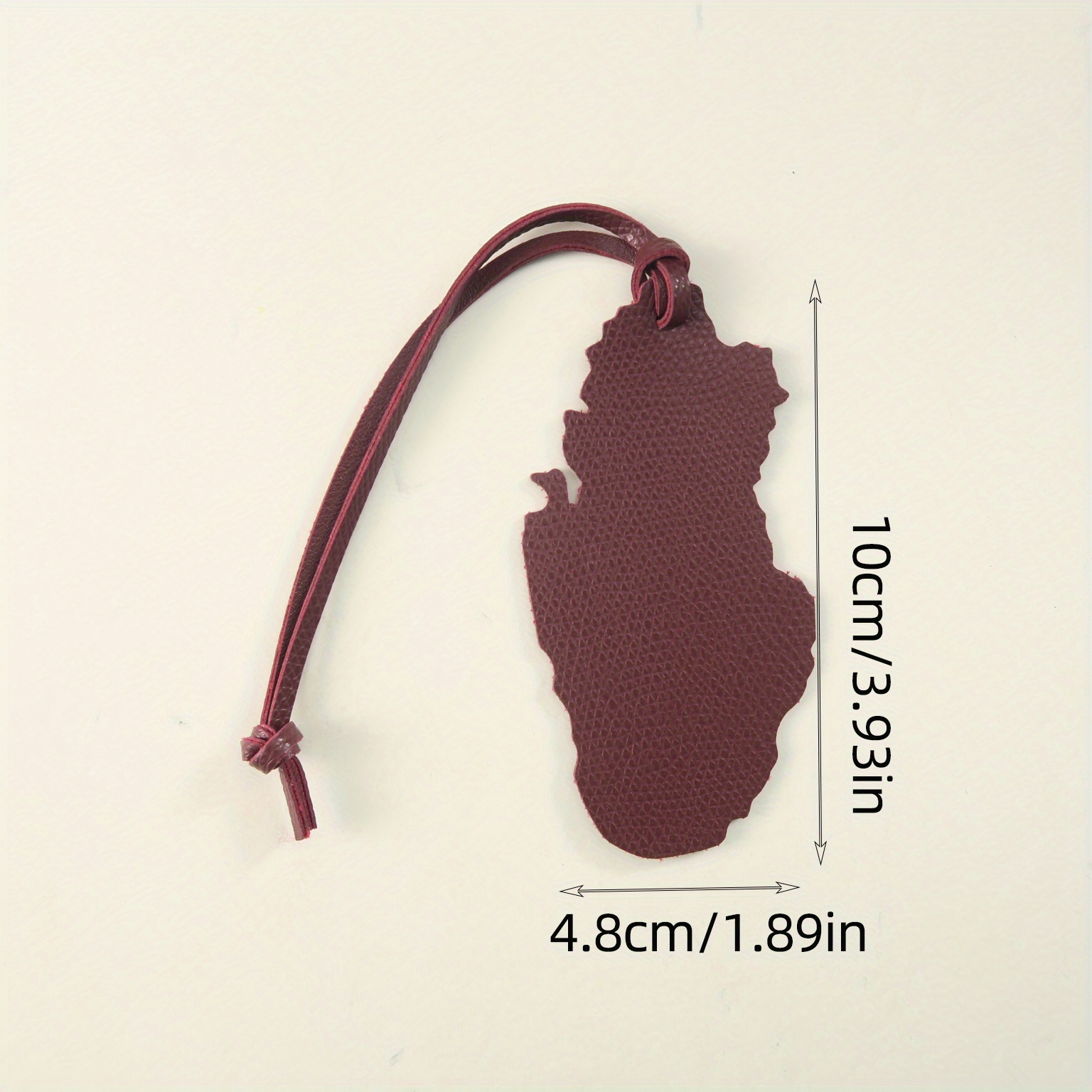 카타르 지도 PU 가죽 참 - 정교한 자동차 펜던트,  - Qatar Car Accessories 리뷰 및 가격