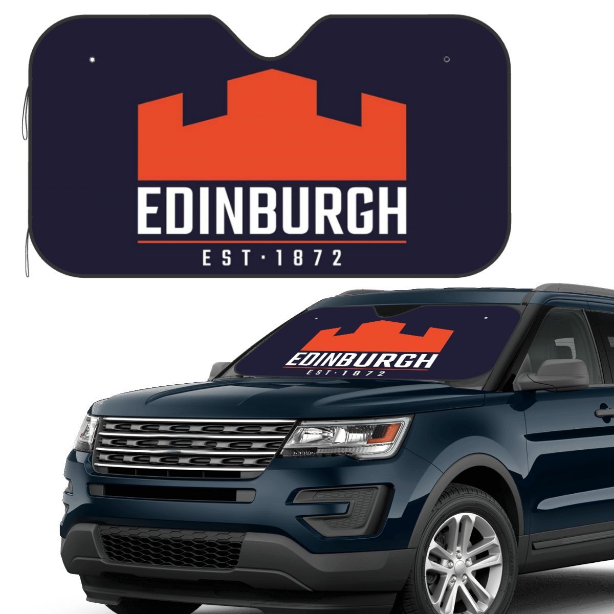 에든버러 럭비 로고 2 Sunshade Windscre - Car Accessories Edinburgh 리뷰 및 가격
