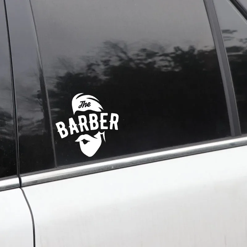 자동차 스티커 이발소 살롱 콧수염 데칼 자동차 외부 창 - Car Accessories Shop 리뷰 및 가격