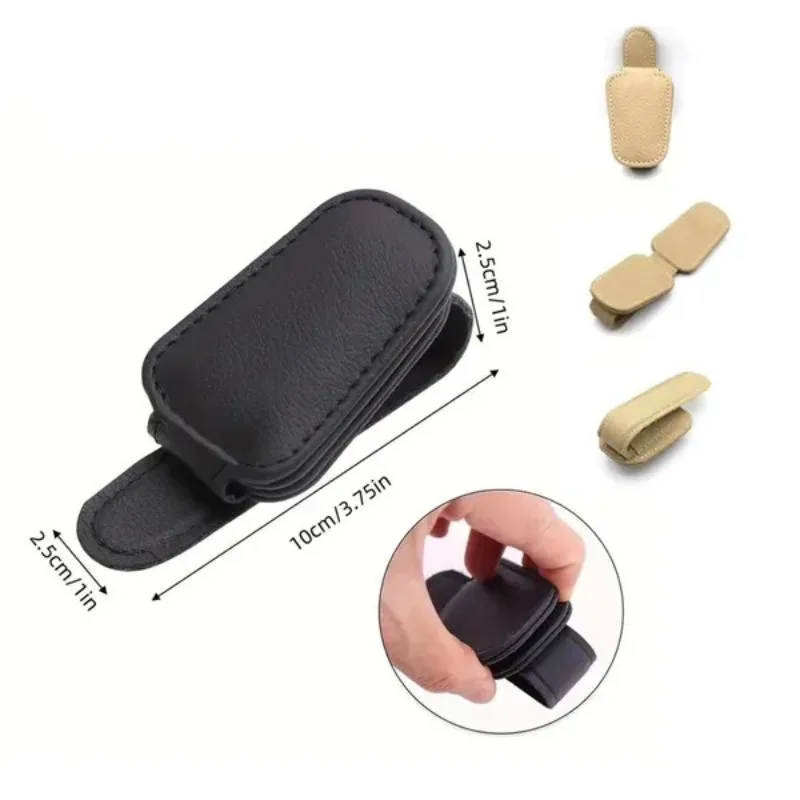 차량용 햇빛 가리개 안경 케이스 홀더 선글라스 클립 티 - Car Accessories Outside 리뷰 및 가격