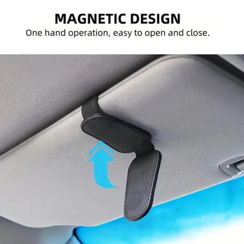 차량용 햇빛 가리개 안경 케이스 홀더 선글라스 클립 티 - Car Accessories Outside 리뷰 및 가격