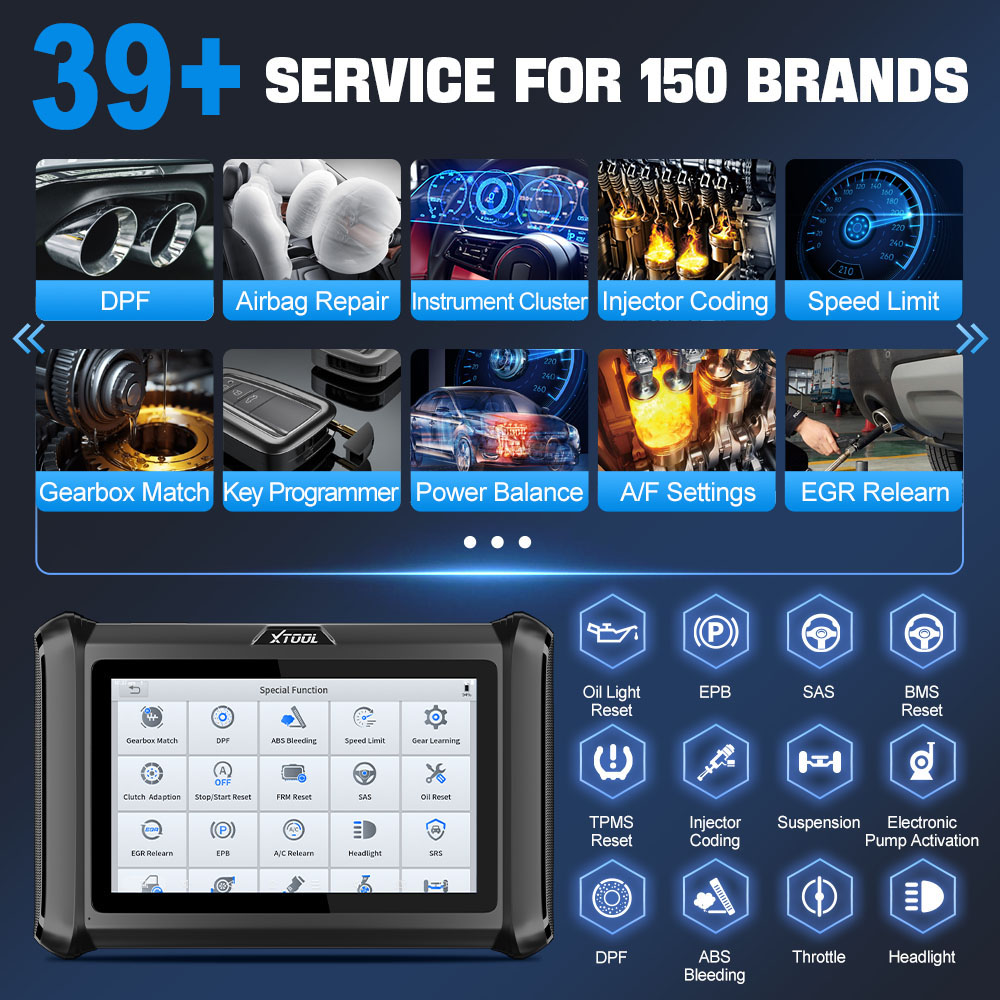 미국 창고 XTOOL D7S 자동차 ECU 코딩 양방향 - Obd2 Scanner 리뷰 및 가격