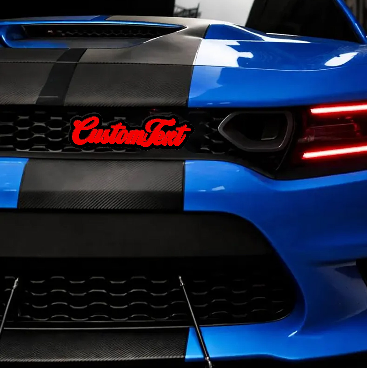 맞춤형 이름 번호 자동차 데칼 재미있는 자동차 배지 세 - Car Accessories Name 리뷰 및 가격