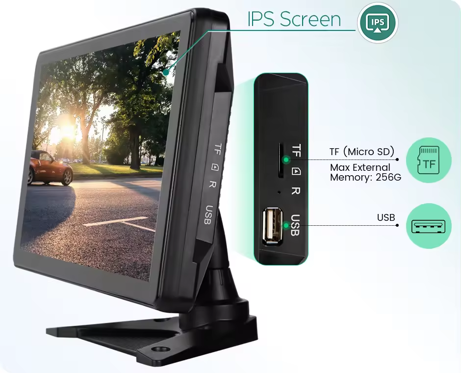 10인치 10.36인치 4K 터치스크린 대시캠 360  - Car Dash Cam 리뷰 및 가격