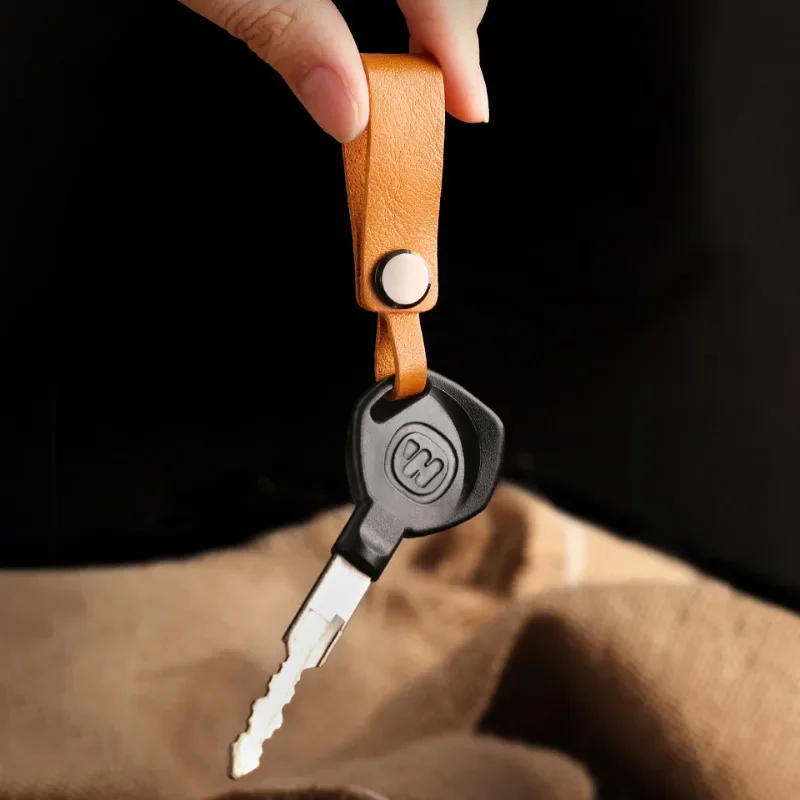 맞춤 로고 정품 가죽 키체인 남녀 빈티지 개인 맞춤 자 - Car Accessories Name 리뷰 및 가격