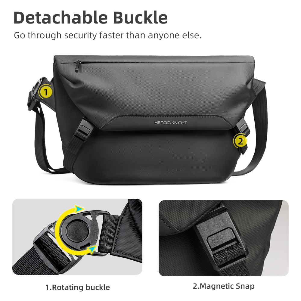HK 발수 메신저 가방 남자 가방 캐주얼 어깨 크로스  - Car Accessories Gifts For Men 리뷰 및 가격