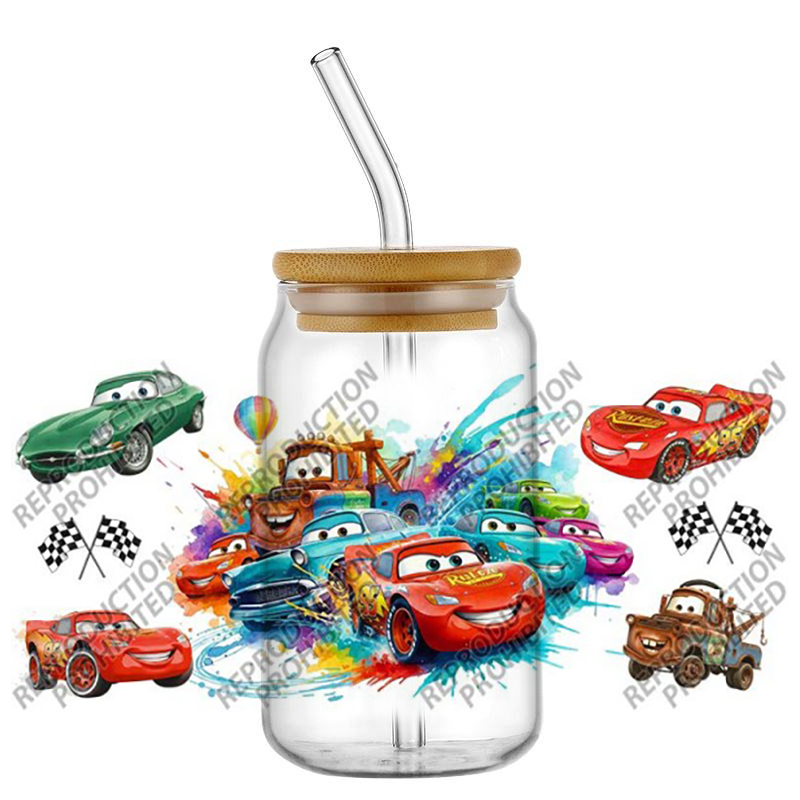 인기 자동차 디자인 UV DTF 스티커 데칼 파티 DI - Car Accessories Outside 리뷰 및 가격