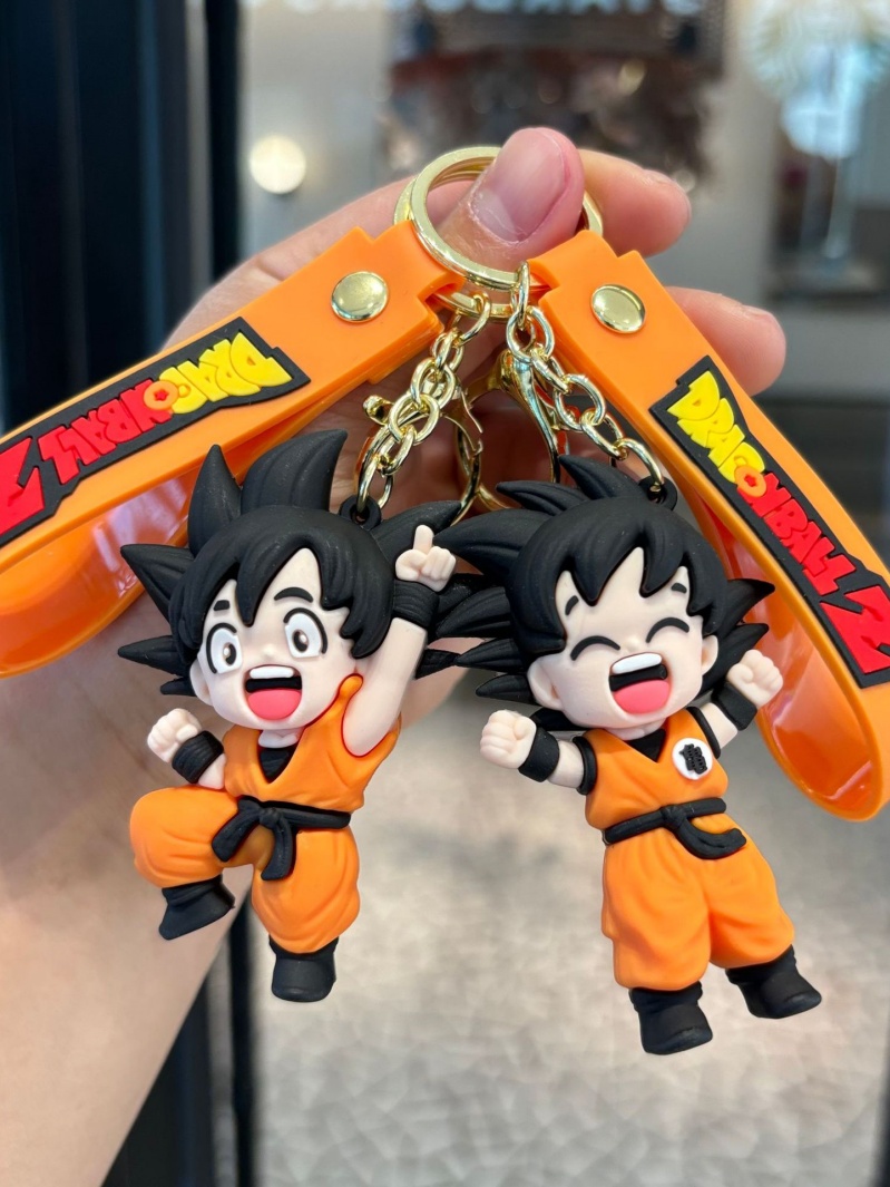드래곤볼 Z 손오공 키체인 귀여운 3D PVC 피규어  - Car Accessories Japan 리뷰 및 가격
