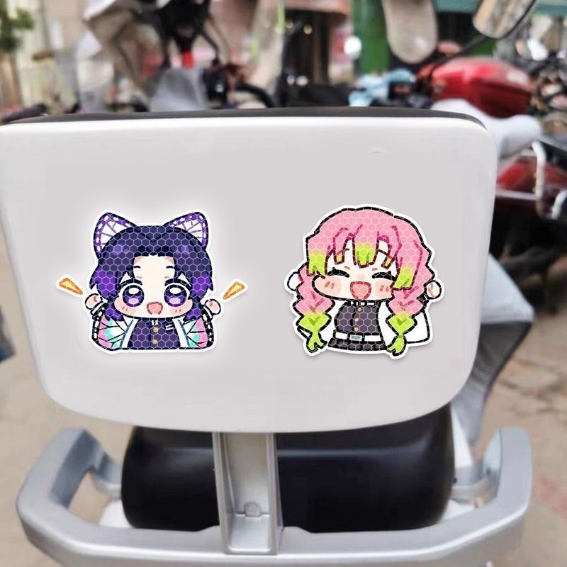 데몬 슬레이어 만화 캐릭터 자동차 반사 스티커, 전기차 - Car Accessories Japan 리뷰 및 가격