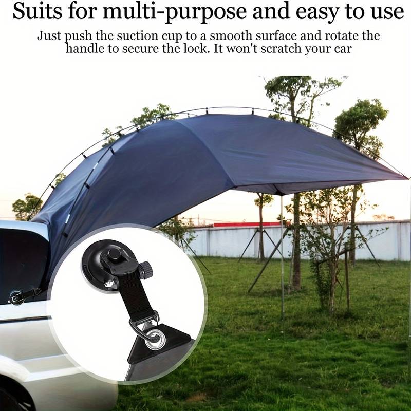 4개입 모터홈 차량 흡착컵 앵커 고정 훅 타이 다운 유 - Car Accessories For Camping 리뷰 및 가격
